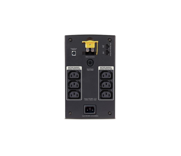 APC UPS APC BX1400UI BACK X 1400VA 700W/ AVR/6xIEC/USB - 255459 - zdjęcie 2